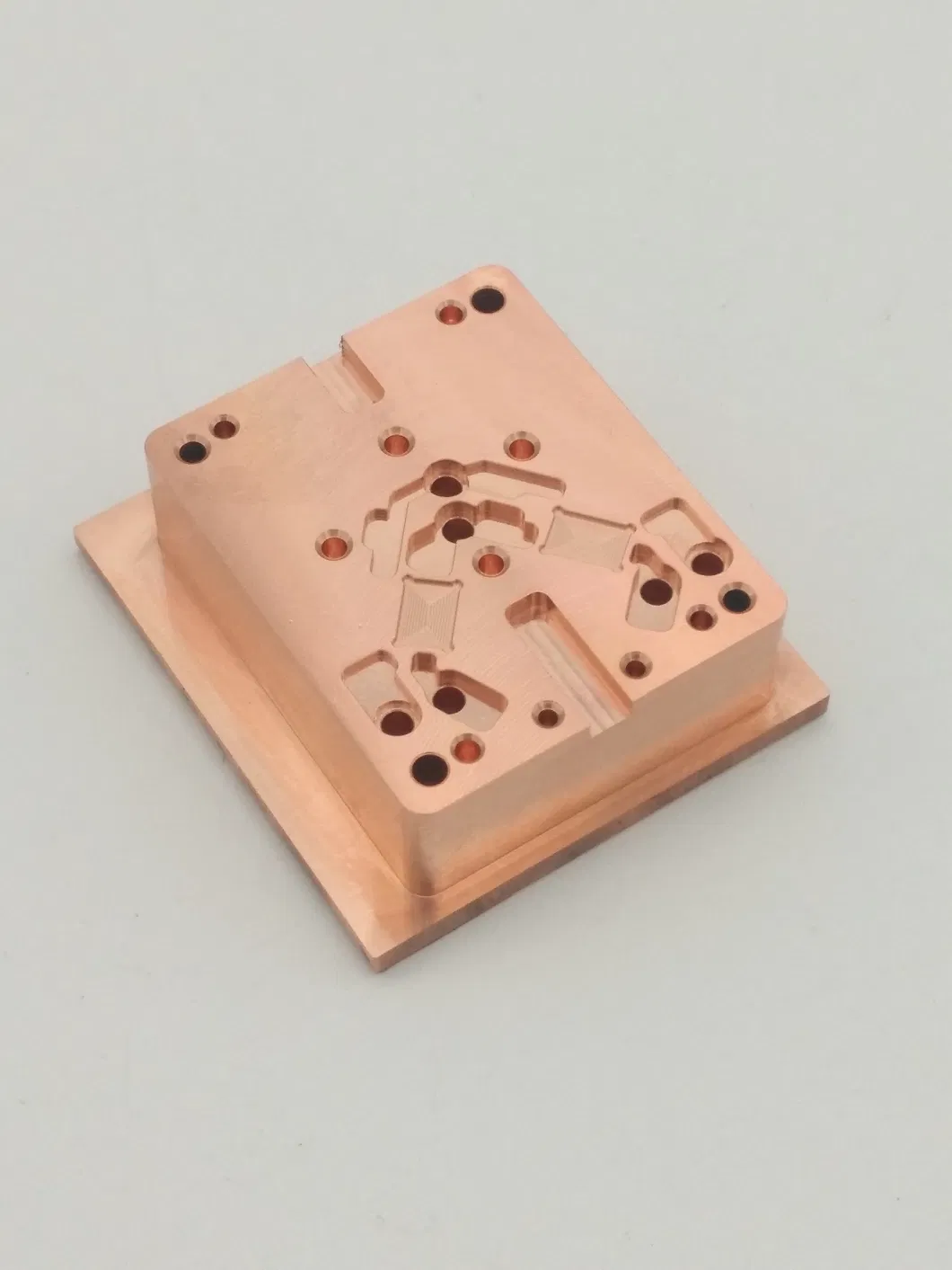 Copper 5 Axis CNC Machinery Milling Parts Service Produced Part Machining Services