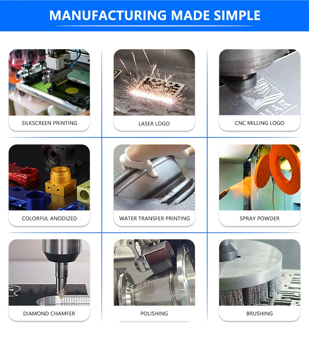 Metal Processing Machinery OEM Customized 3D Printing CNC Milling Machining Parts